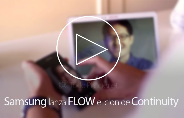 Samsung meluncurkan klon Flow the Continuity of Apple 1