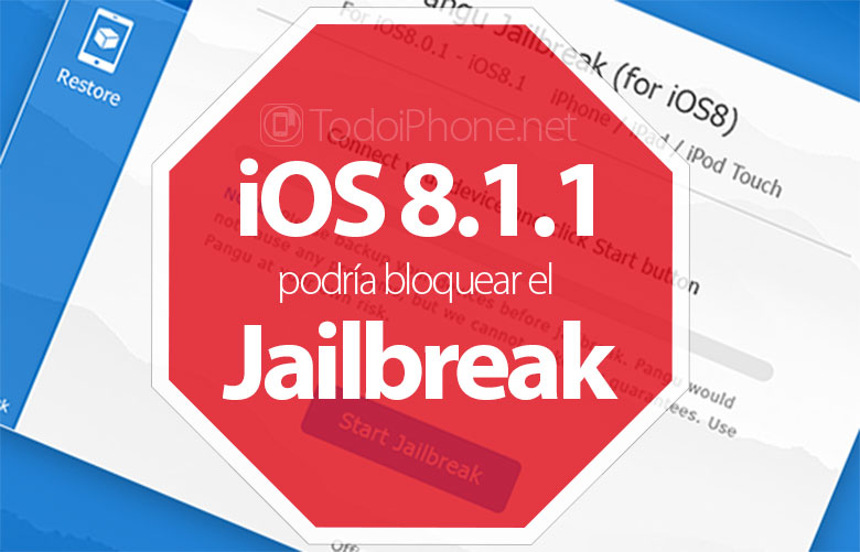 يمكن لنظام iOS 8.1.1 منع كسر جيل iPhone من Pangu8 27