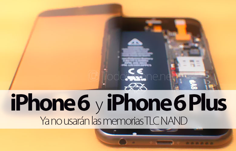 На iPhone 6 и iPhone 6 Plus они больше не будут использовать память TLC NAND 17