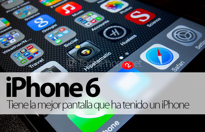 IPhone 6 memiliki layar terbaik yang pernah dimiliki iPhone 3