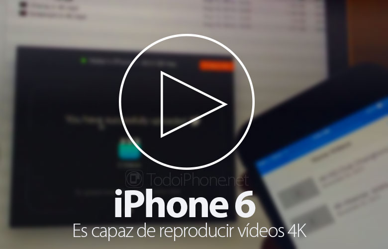 جهاز iPhone 6 قادر على تشغيل مقاطع الفيديو بدقة 4K 18