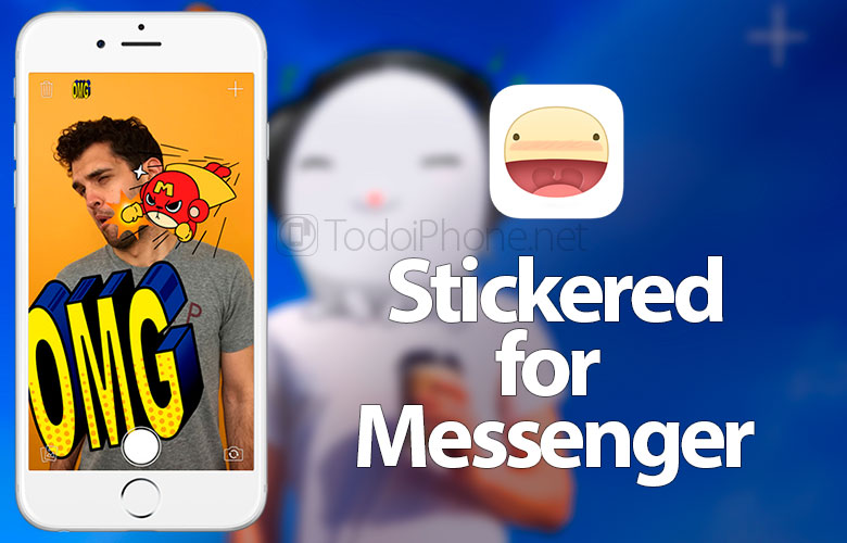 Stickered untuk Messenger, stiker datang ke foto-foto Facebook 1