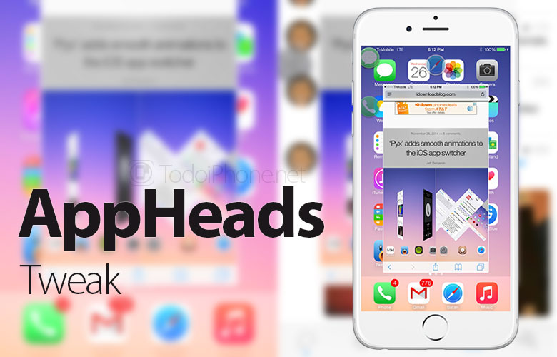 AppHeads ، القرص الذي أحدث ثورة في تعدد مهام iPhone مع iOS 8 63