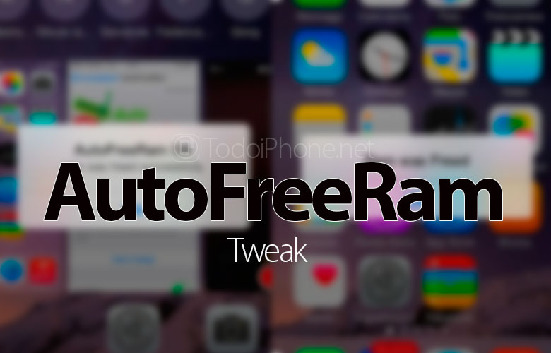 AutoFreeRam النشرات iPhone RAM تلقائيا 4