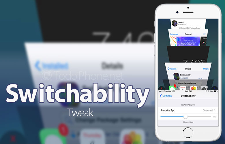 تغيير التطبيق بسهولة من Reachability أو وضع الوصول السهل 88