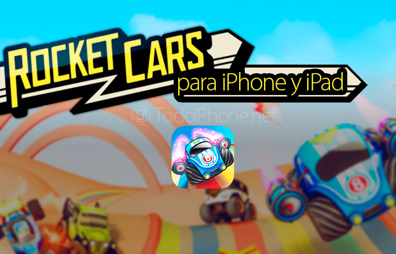 Rocket Cars, игра для iPhone для гонок автомобилей и ракет 11