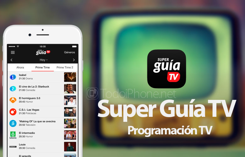 super-guia-tv-programacion-tv-iphone