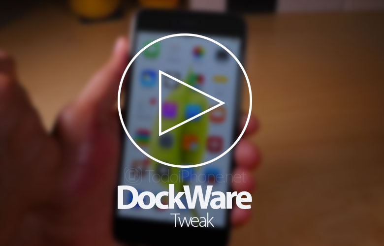 إخفاء قفص الاتهام iPhone كما هو الحال في OS X مع DockWare 3