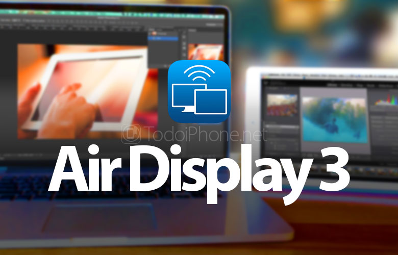 Air Display 3 ، هو تطبيق لتكرار شاشة Mac على iPhone أو iPad باستخدام USB و Wi-Fi 368