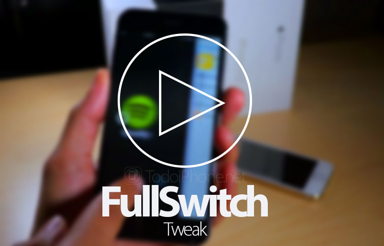 Gunakan layar penuh Multitasking iPhone dengan FullSwitch 5