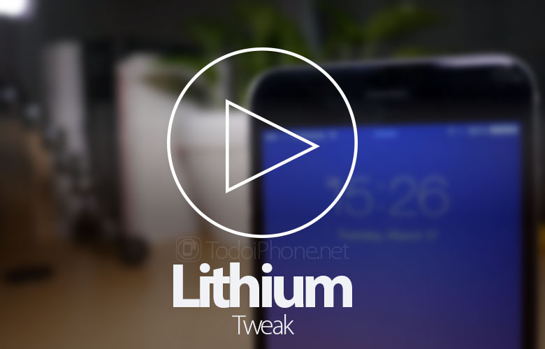 باستخدام Lithium ، يمكنك إنشاء وتغيير سمة رمز البطارية في iOS 8 134