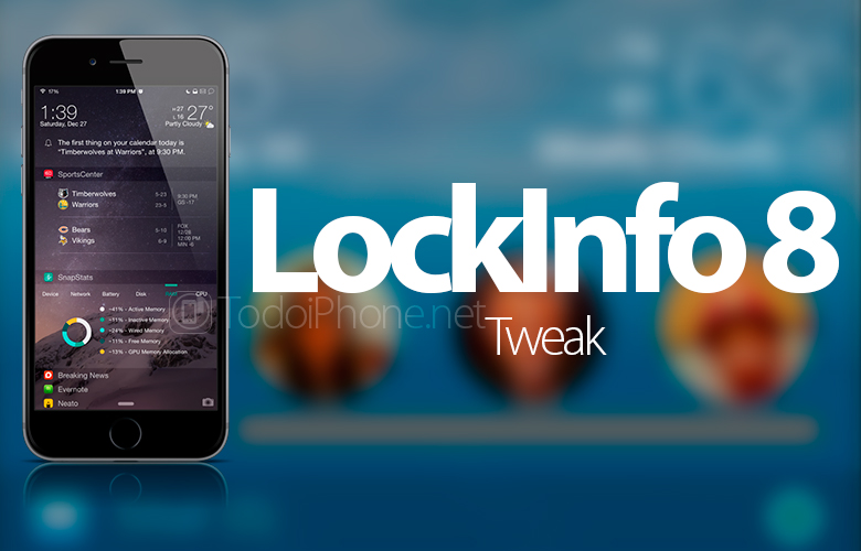 LockInfo 8 прибыл, чтобы настроить экран блокировки iPhone 36