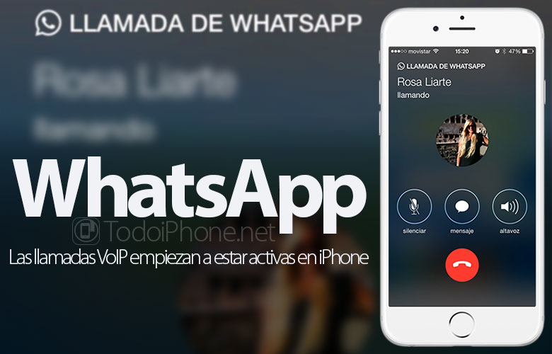 WhatsApp: تبدأ مكالمات VoIP في أن تكون نشطة على iPhone 143
