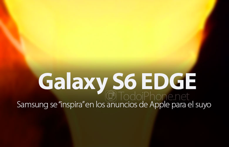 اعلان Galaxy S6 EDGE مستوحاة من إعلانات Apple 1