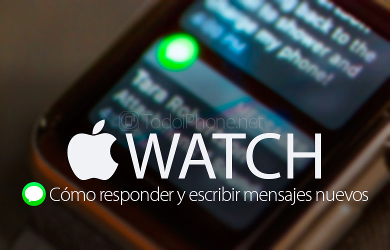 كيفية الرد وكتابة رسائل جديدة في Apple Watch 1