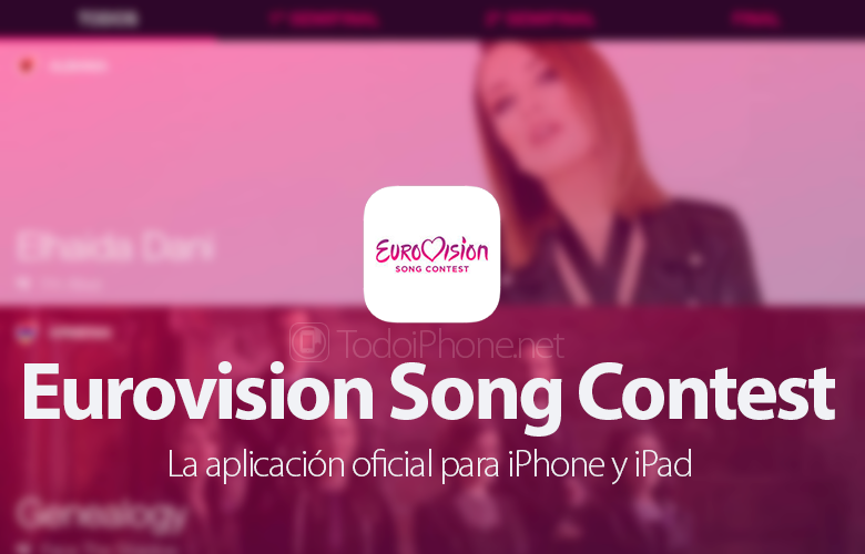 Eurovision Song Contest ، تأتي النسخة الجديدة من التطبيق الرسمي لجهاز iPhone و iPad 123