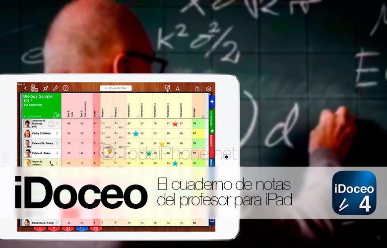 iDoceo 4 ، الإصدار الجديد من دفتر ملاحظات المدرس لأجهزة iPad 40