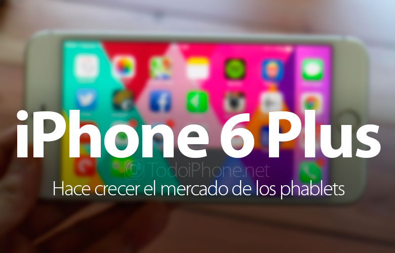 iPhone 6 Plus ينمو سوق phablet 2