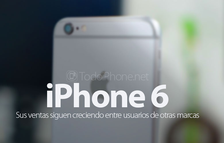 تواصل مبيعات iPhone 6 نموها بين مستخدمي العلامات التجارية الأخرى 20