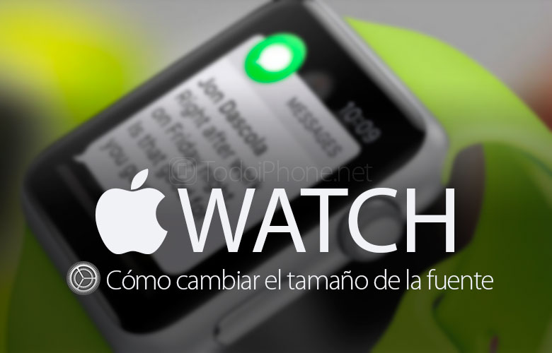 1 Wie Man Sich Andert Apple Watch Die Grosse Des Buchstabens Oder Der Schriftart