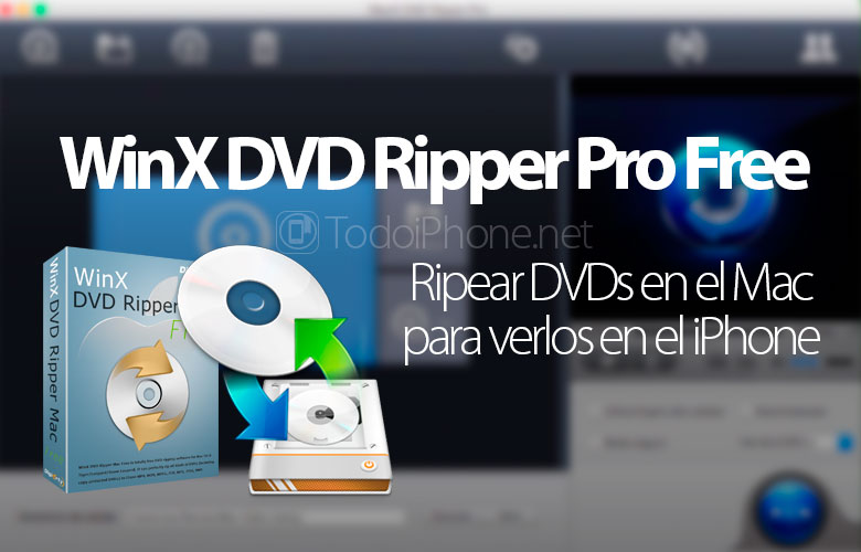 Как копировать DVD на Mac, чтобы посмотреть их на iPhone с WinX DVD Ripper Mac Free 24