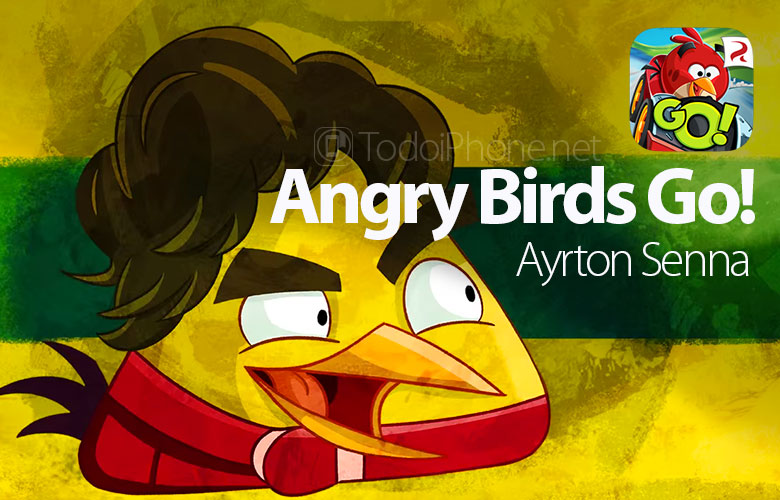 Айртон Сенна прибывает на новый Angry Birds Go! для iPhone и iPad 11