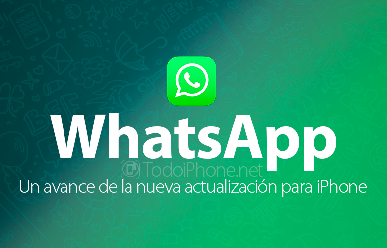 WhatsApp لـ iPhone ، معاينة للتحديث الجديد 5