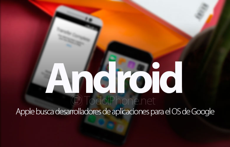 Apple ابحث عن مطوري تطبيقات Android 2