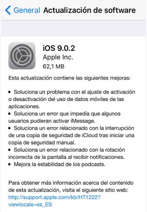 actualizacion-software-ios-9-0-2-solucion-errores-enlaces