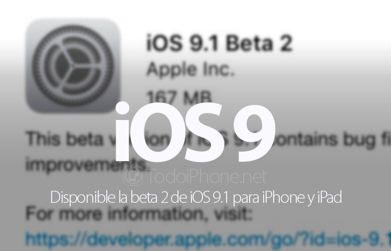 disponible-segunda-beta-ios-9-1