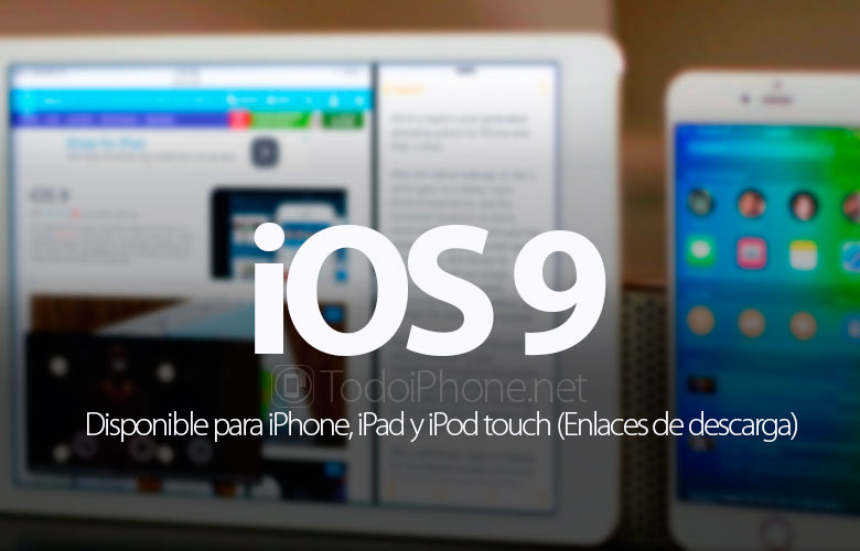 ios-9-disponible-iphone-ipad-ipod-touch-enlaces