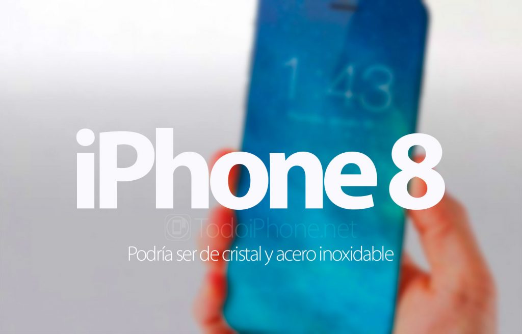 iphone-8-podria-cristal-acero-inoxidable